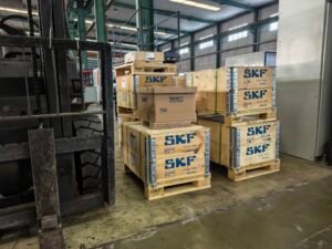 bearing quality is critical in dc motor manufacturing, JSDY use SKF bearing to ensure liability